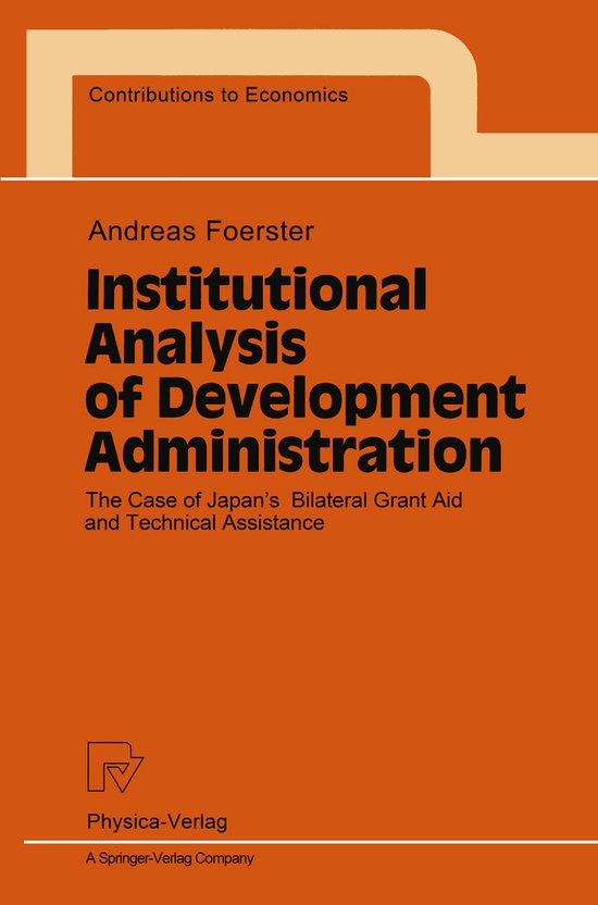 Institutional Analysis of Development Administration - cover