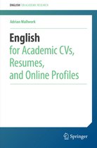 English for Academic Research- English for Academic CVs, Resumes, and Online Profiles