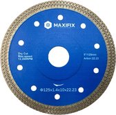 Disque abrasif Maxifix Premium - Disque diamant - Disque carrelage - Droog 125 mm
