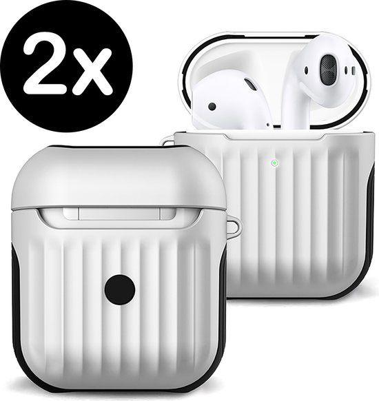 Siliconen hoes voor AirPods 4 (2024) met reinigingsstift en karabijnhaak en koord, 2 mm dunne hoes, stootvast, krasbestendige beschermhoes, 4-in-1 kit Air Pods 4e generatie case accessoires