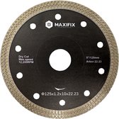 Maxifix Ultra Slijpschijf - Diamantschijf - Tegelschijf - Droog 125mm