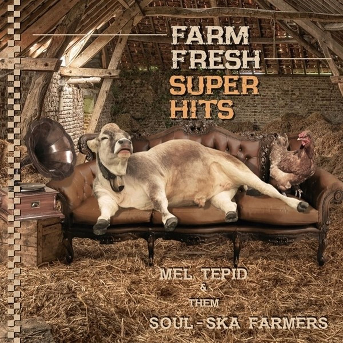 Mel Tepid & Them Soul-Ska Farmers - Farm Fresh Super Hits (LP)