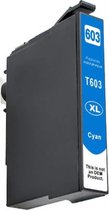 Boxstuff inkt geschikt voor Epson 603XL - Cyan - Inktpatronen geschikt voor Epson Expression Home XP-2105 XP-3100 XP-3105 XP-4100 XP-4105 Workforce WF-2830DWF WF-2835DWF