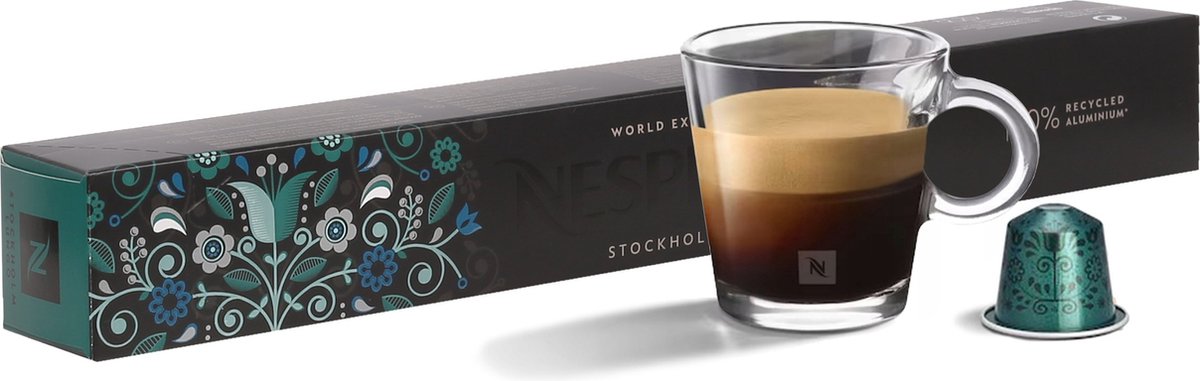 Stockholm Lungo Smaak Koffiecapsules NESPRESSO