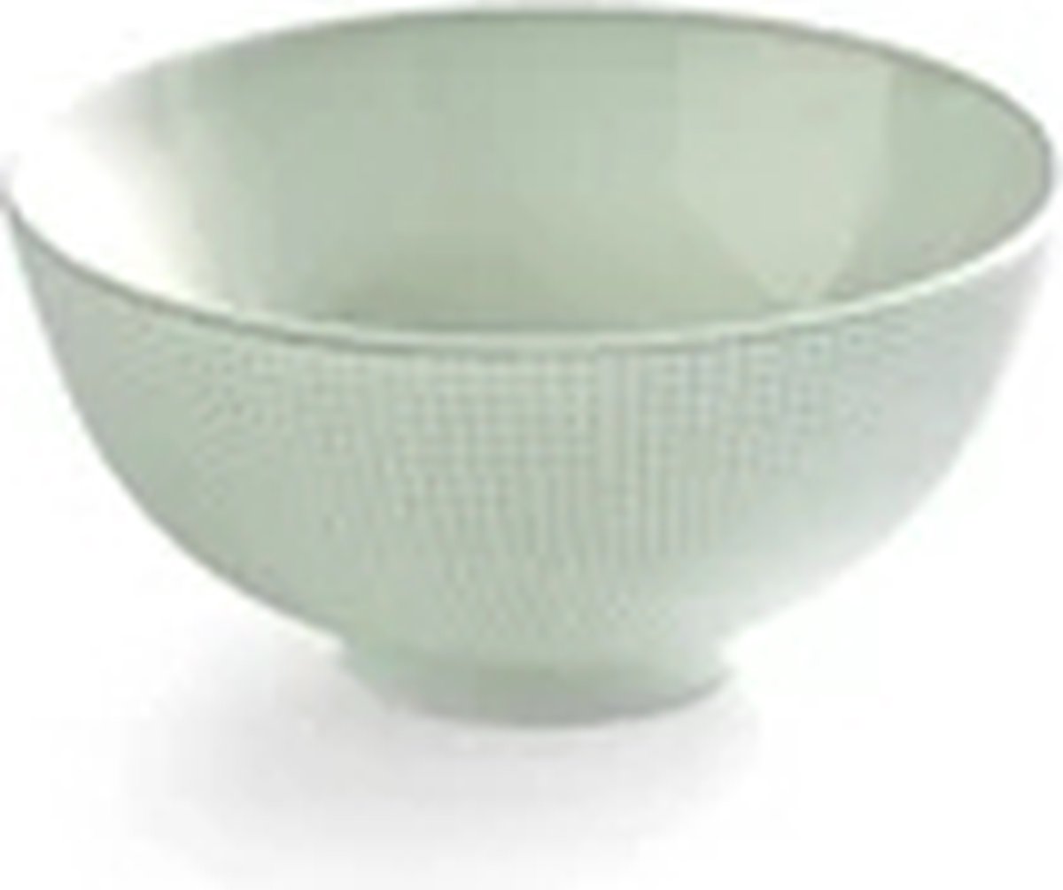 Serax Ann Van Hoey Nido bowl D9cm H4.5cm bone china groen