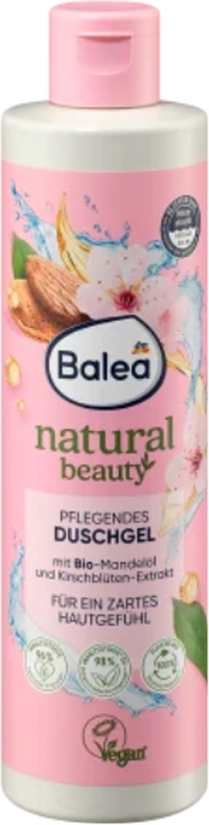 Goedkoopste Balea Natural Beauty Douche Kersenbloesemextract & Biologische Amandelolie - 250 ml