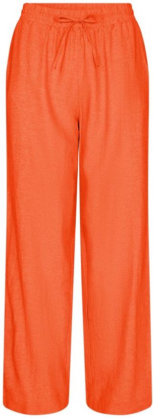 Pantalon Freequent Fqlava Pant 127405 Hot Coral Femme Taille - S