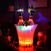 Flessenkoeler Verlichte LED ijsemmer LED Wijnkoeler Drankkoeler Rgb Led