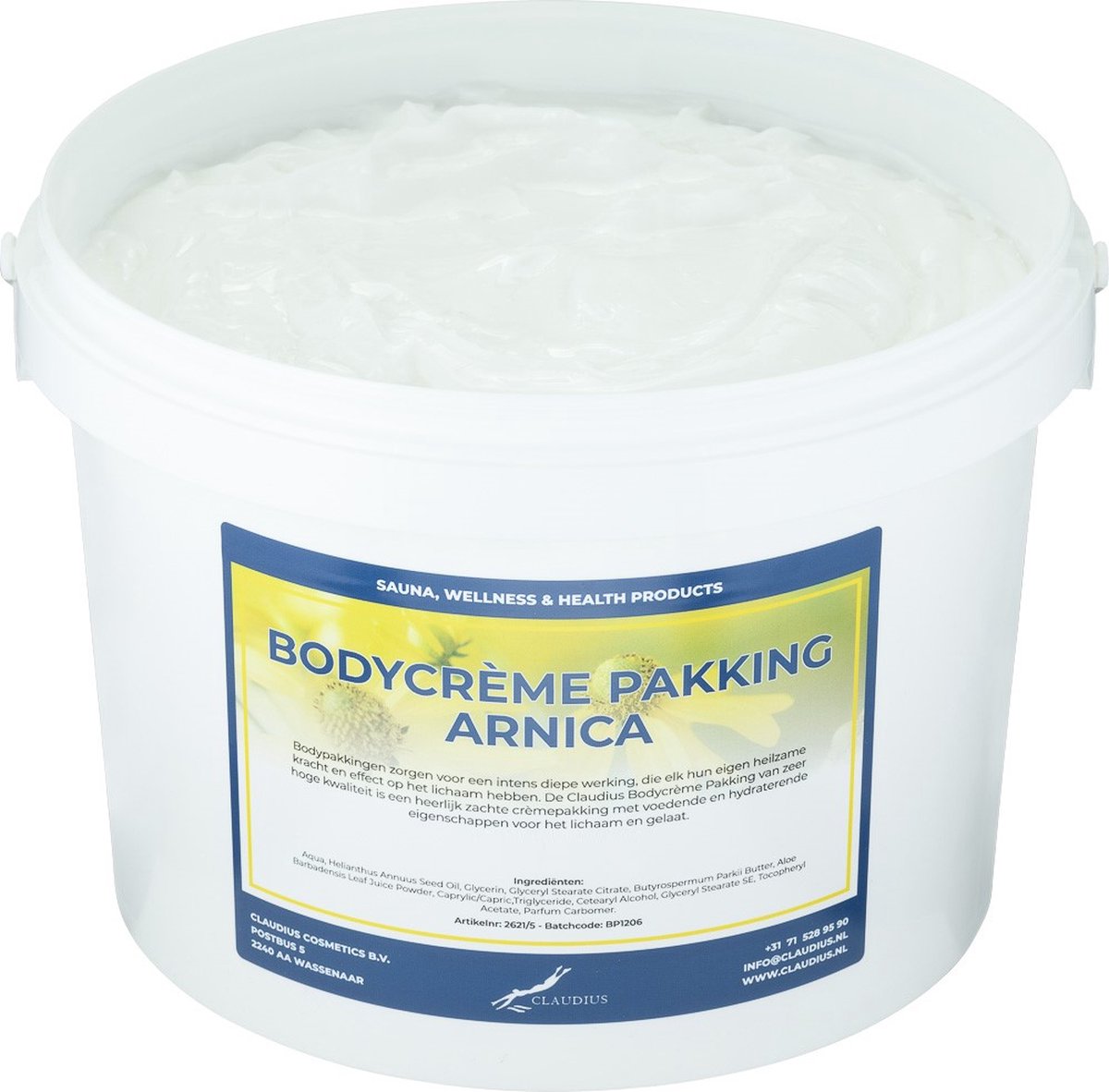 Goedkoopste Bodycrème Pakking Arnica - 10 liter