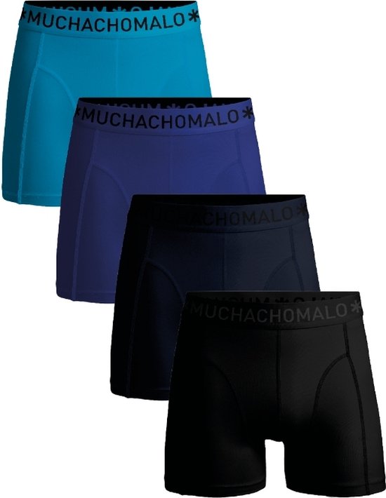 Muchachomalo Heren Boxershorts - 4 Pack - Maat 3XL - 95% Katoen - Mannen Onderbroeken
