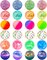 24x Stuiterballen
