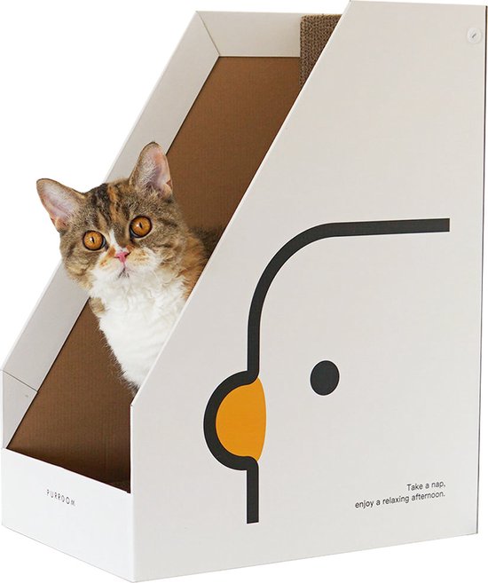 Kat Puzzel Krabdoos | Stille Interactieve Snijder