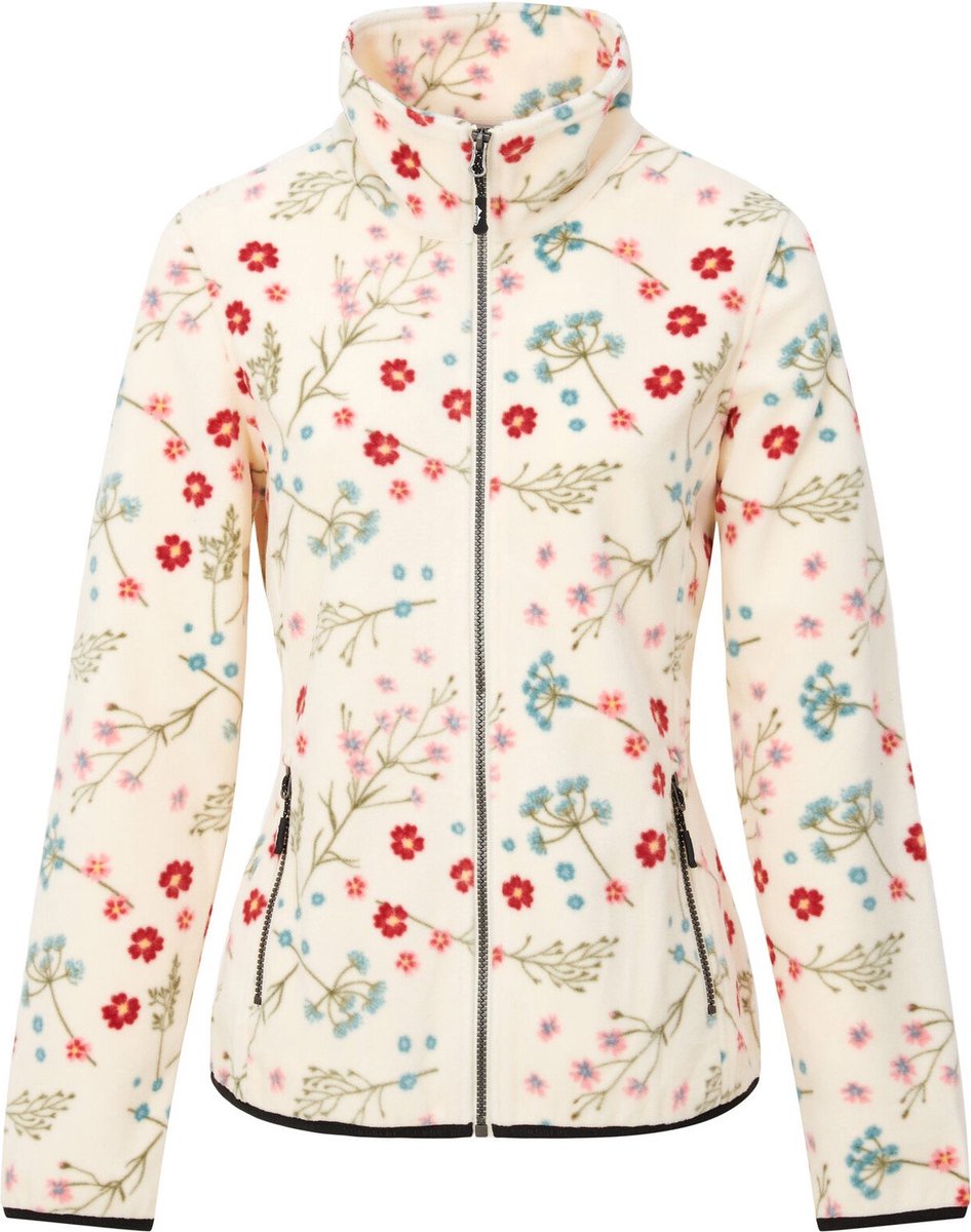 Nordberg Floor Fleece Vest - Dames - Off White Melange - Maat XL