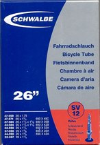 Schwalbe Schlauch 26 Zoll SV 12 - 26x1 1/8-1.75 Zoll 32/47-559/597 - 40 mm