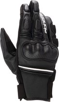 Alpinestars Phenom Leather Gloves Black White M - Maat M - Handschoen