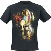 Marvel - Avengers Endgame Thanos Destroy Gantlet Black T-Shirt XL