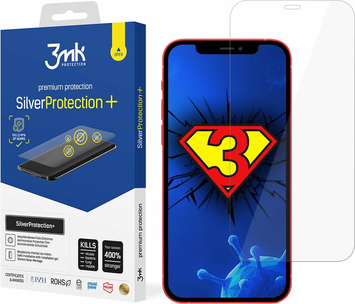 Apple iPhone 12 Mini - 3mk ZilverProtection+1 stuk(s)