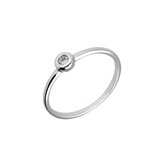 Modern Zilver Ring - Zilveren Ring Dames - Dames Ring - Zilver 925 - Amona Jewelry