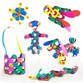 Clixo Rainbow 42 stuks set - flexibel magnetisch speelgoed