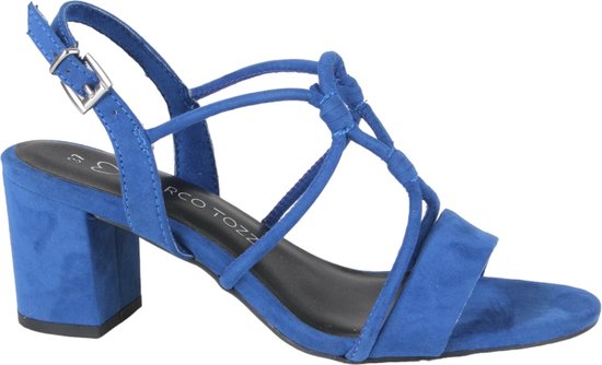 Marco Tozzi 2-28308-42-838 dames sandalen gekleed maat 41 blauw