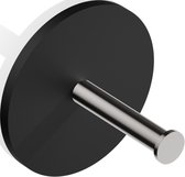 Decor Walther Toiletrolhouder Black Stone ø 15 cm- zwart/mat rvs