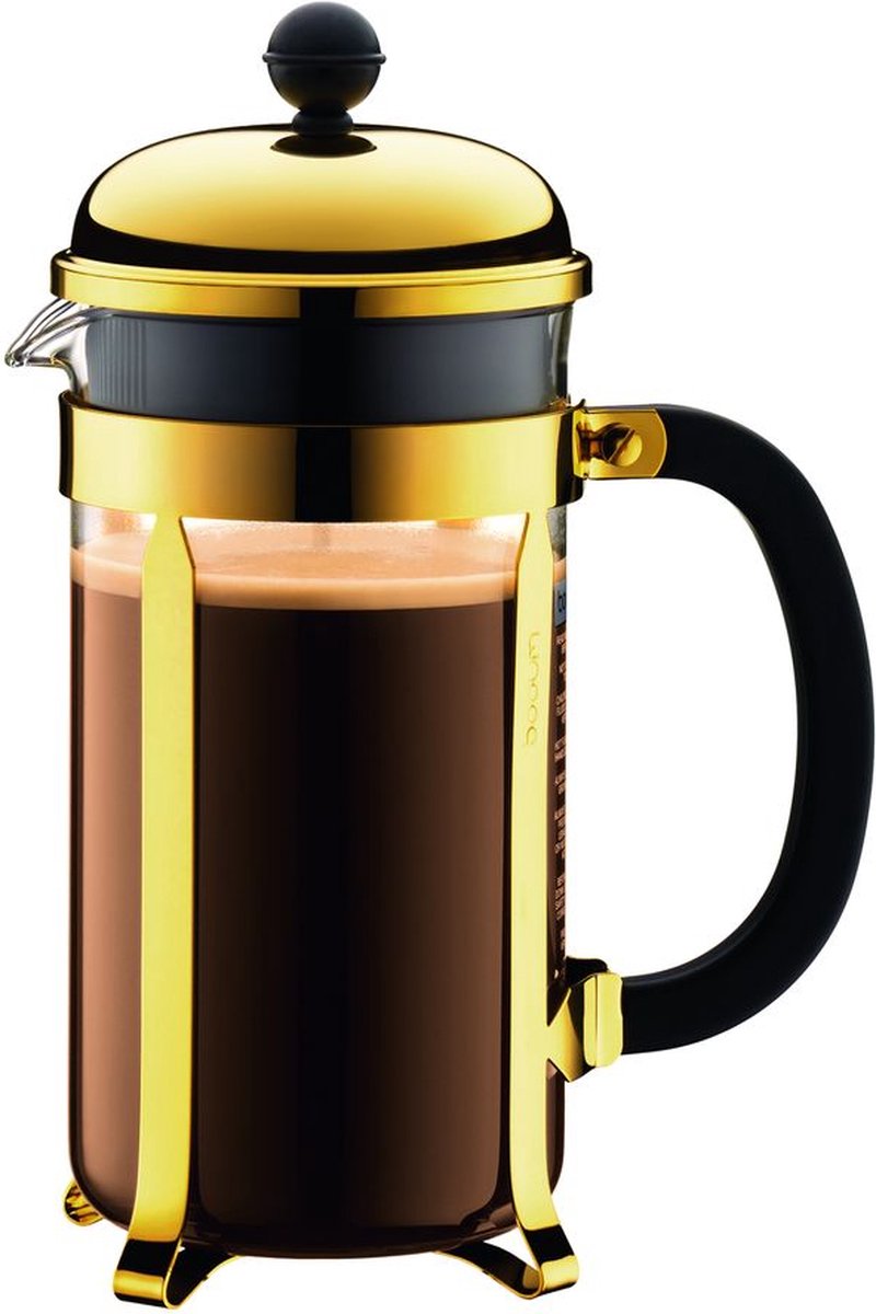 Bodum Cafetiere Chambord Goud 1 Liter