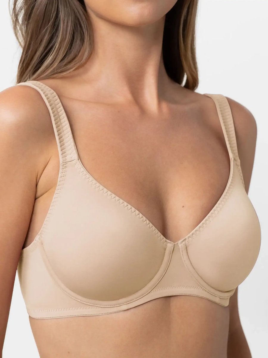 Dorina beugel Bh zonder vulling - Lindsay ECO - 95D - beige.