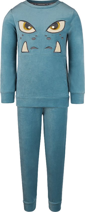 Charlie Choe Q- Ensemble pyjama Garçons monstre effrayant - Taille 110/116