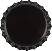 Kroonkurken Zwart 26 mm (verpakt per 100 stuks)