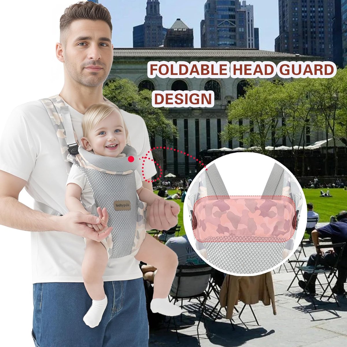 baby carrier / babydrager - baby carrier Backpack for newborn to toddlers, baby carrier / Kinderdrager
