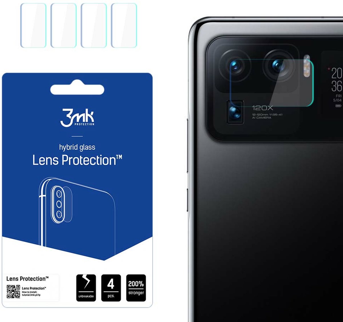 Xiaomi Mi 11 Ultra 5G - 3mk Lens Protection