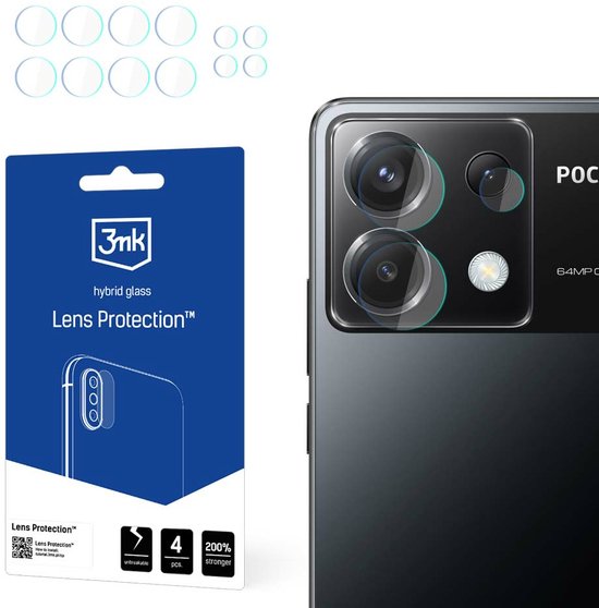 3MK Lens Protection, POCO X6 5G, 1 pièce(s)