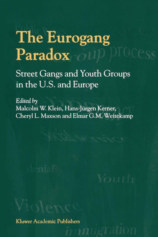 The Eurogang Paradox - cover