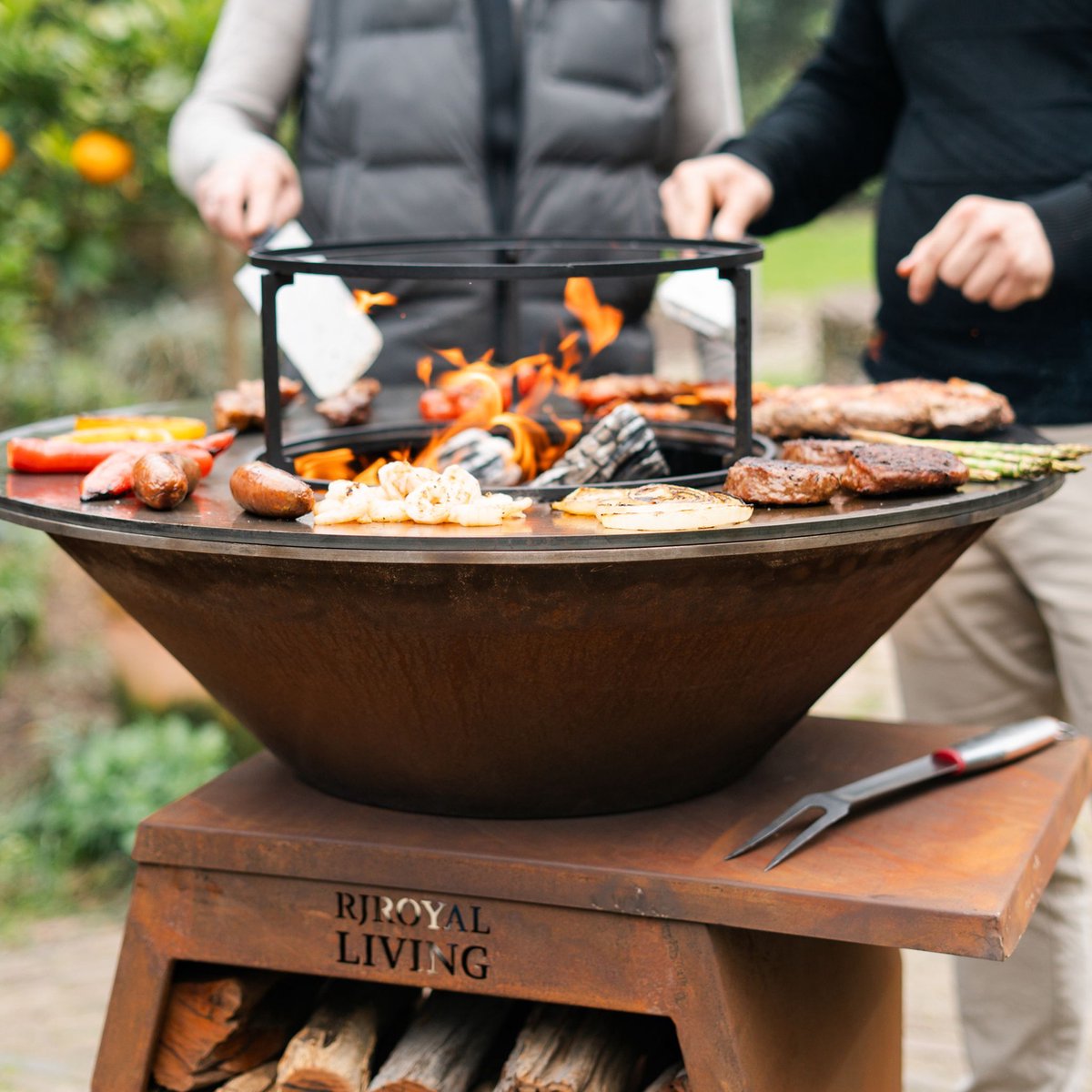 RJRoyal Living Plancha grill BBQ - afbeelding 3
