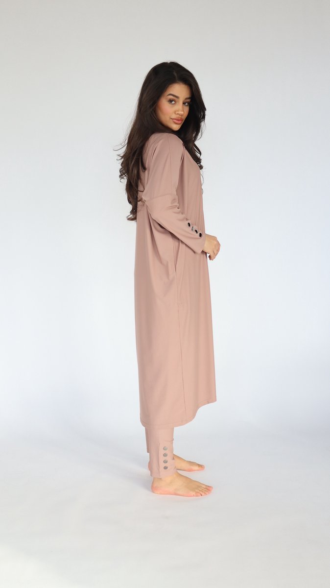 Burkini Sophie incl bijpassend zwemhoofddoek- Badpak - Zwemset maat S/36 - Antler |burkini islamitisch zwempak ( maat valt klein)