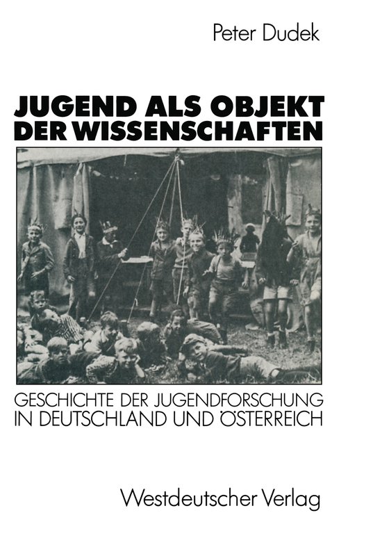 Jugend Als Objekt Der Wissenschaften - cover