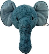 Label Label Elephant Elly Blauw Muurdecoratie LLPL-03918