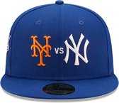 New York Mets Yankees Cooperstown Blue 59FIFTY Cap (7 1/2) XL