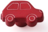 Kastknop auto rood - kinderen - Deurknop - Meubelknop