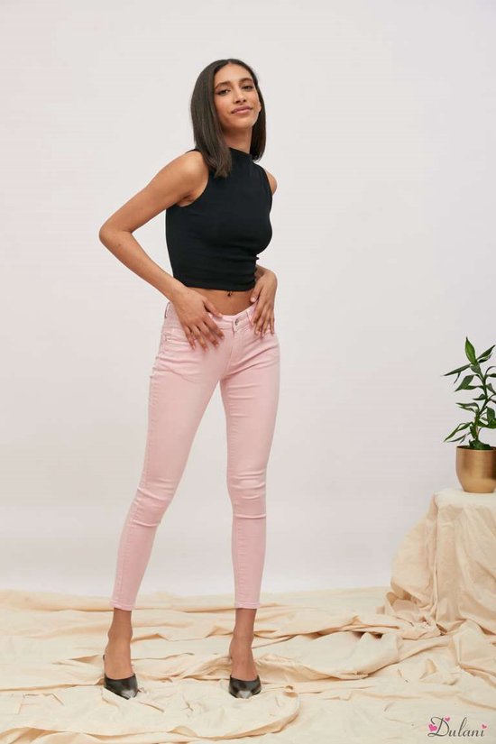 Broek Toxik3 push-up roze normale taille