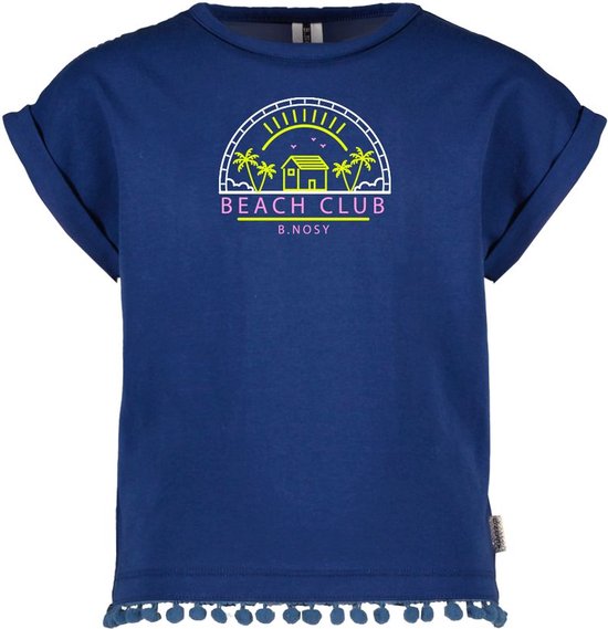 B. Nosy Y403-5476 Meisjes T-shirt - lake blue - Maat 104