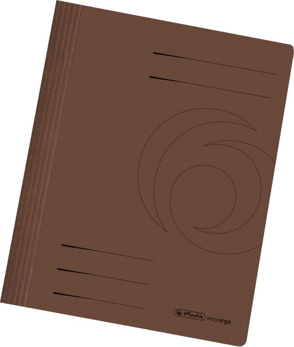 Herlitz 10902575 map Karton Bruin A4