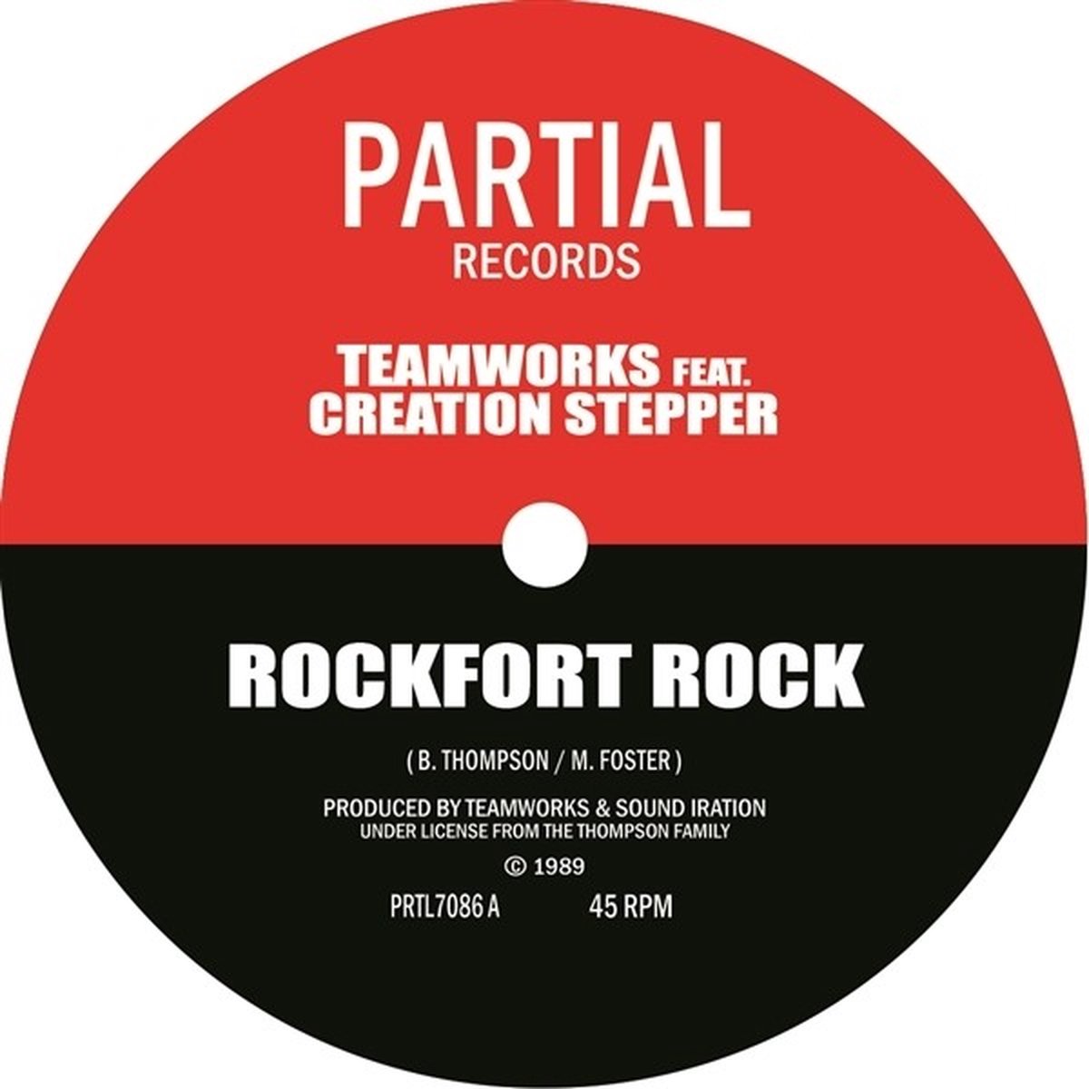 Teamworks Ft. Creation Stepper - Rockfort Rock (7" Single)