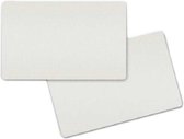 PVC card Mat WIT (100 stuks)