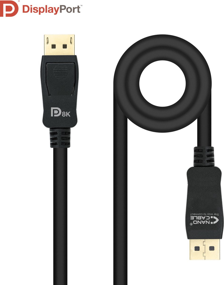 DisplayPort Cable NANOCABLE 10.15.2501-L150 (1,5 m)