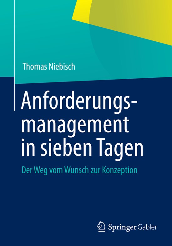 Anforderungsmanagement in sieben Tagen - cover