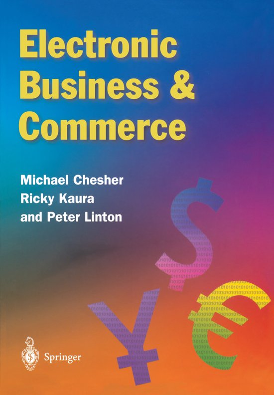 Electronic Business & Commerce - cover