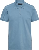 MATINIQUE Mapoleo Melange Polo's & T-shirts Heren - Polo shirt - Blauw - Maat XL