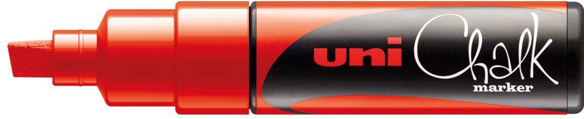 Uni Chalk Marker 8K Metallic Rood