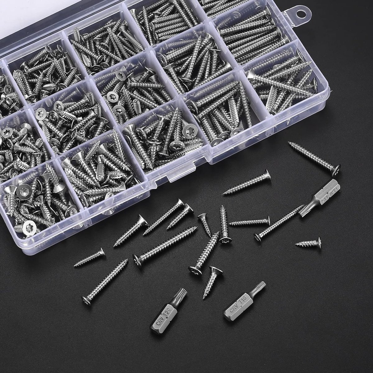 schroeven - zelftappende schroeven-assortimentset 400 Pcs